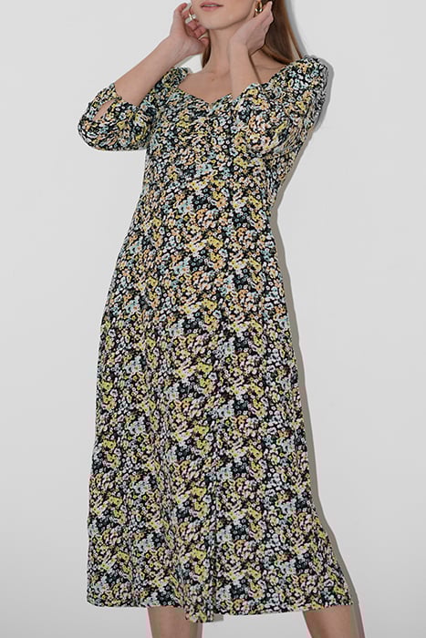 WINTER BLOOM LS MAXI DRESS MISC. 1