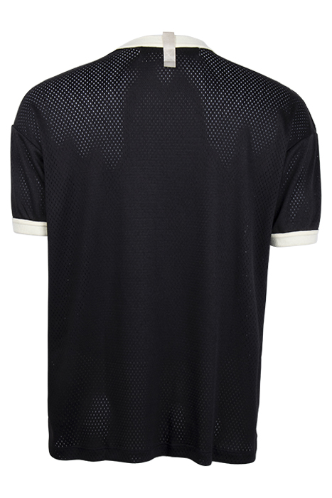 ABC. – MESH S/S RINGER TEE BLACK 2