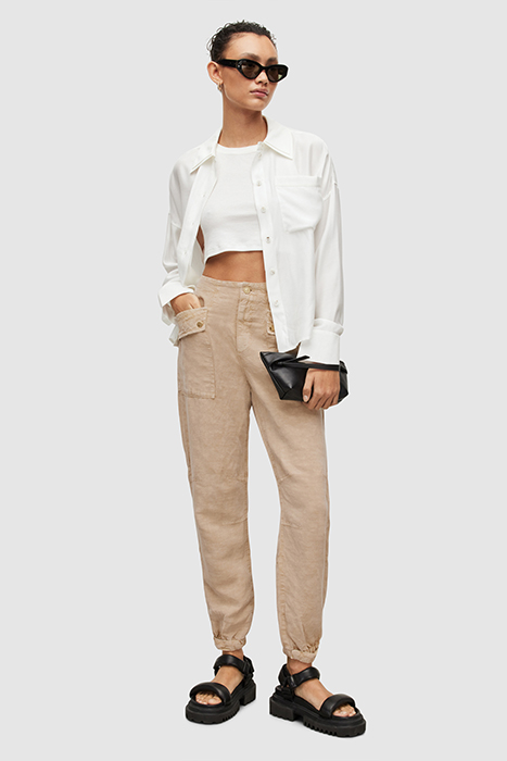 VAL TROUSER SAND BROWN 5
