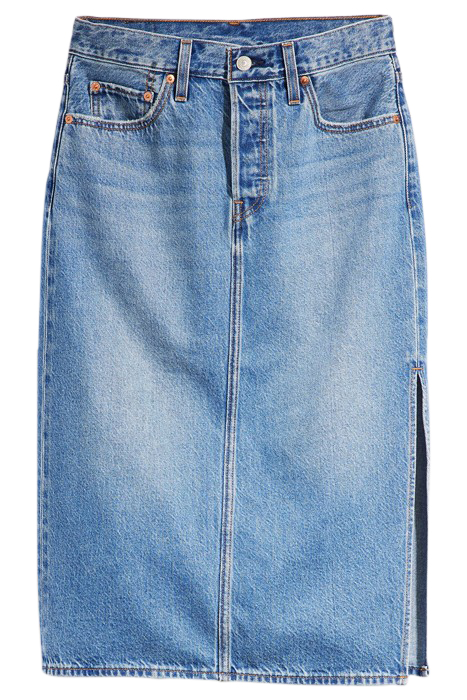 SIDE DENIM SKIRT MULTICOLOUR 3