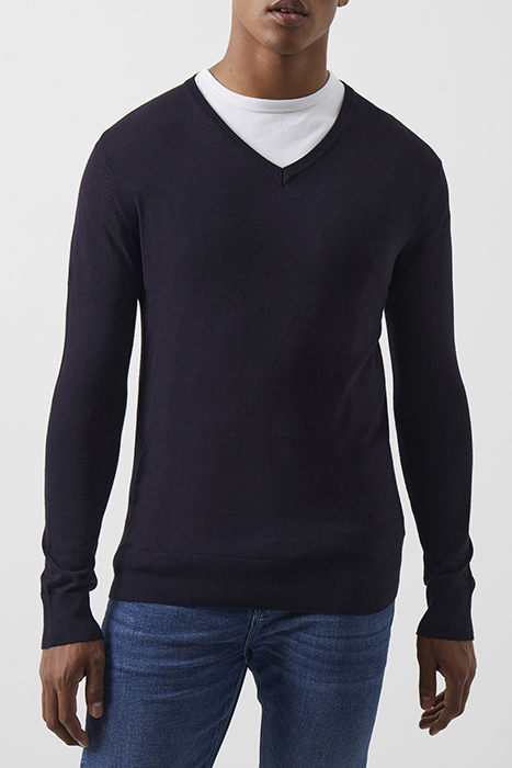 V-NECK DARK NAVY 1