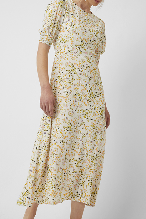 SPRING DITS 3/4 SLV RND NK DRS MISC. 3