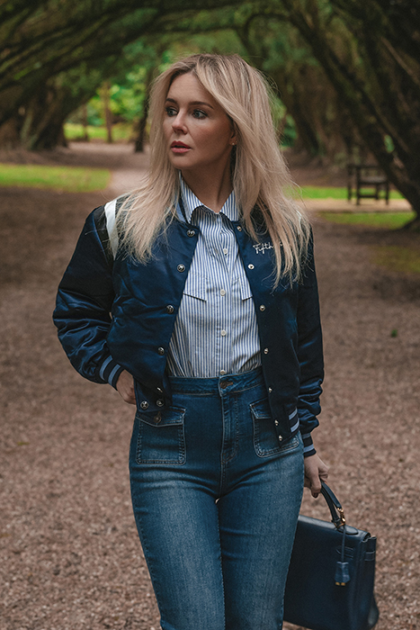 ALEXIS SHIRT BLUE/OFF WHITE 4