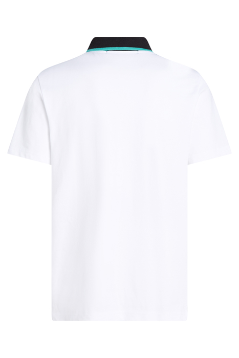 POP COLOR DETAIL POLO WHITE 2