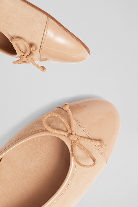 KARA BALLERINA SHOES ALMOND 4
