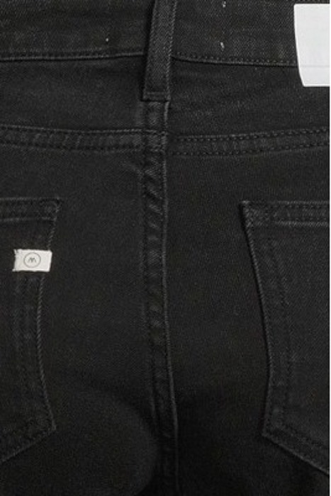 FAYE STRAIGHT  - RINSE BLACK 5