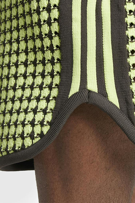 ADIDAS X WALES BONNER – KNIT SHORTS SEMI FROZEN YELLOW/NIGHT 4