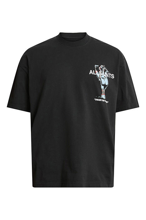 UNDERGANG SS CREW WASHED BLACK 3