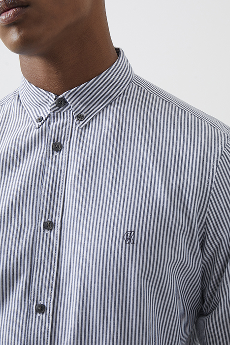 STRIPE L/S DARK NAVY STRIPE 4