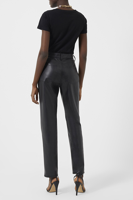 ETTA VEGAN HIGH RSE STR LG TRS BLACK 3