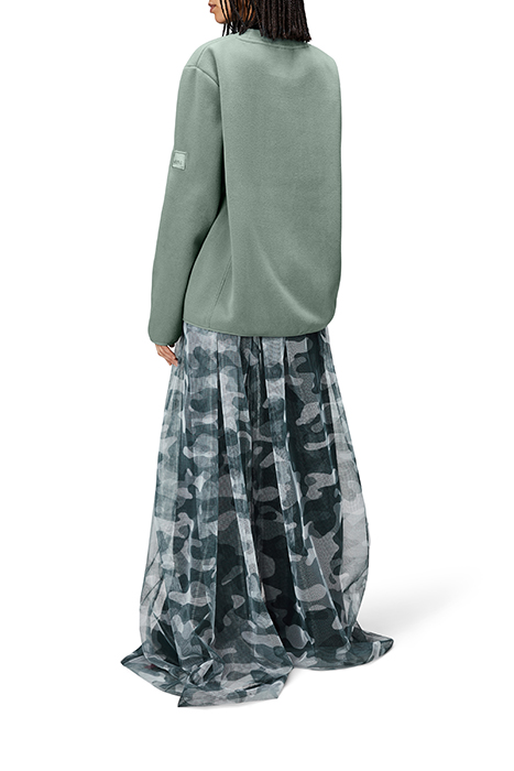 UNISEX FLEECE CREW NECK T1 HAZE 3