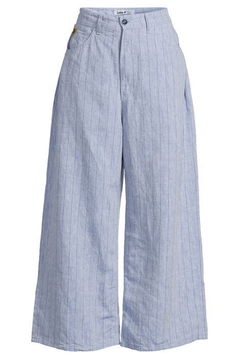 7226 LINEN PINESTRIPE BLUE RINSE PRINTED 3