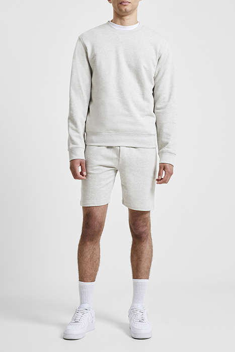 FRENCH TERRY REG CREW GREY 2