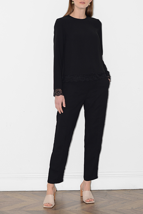 LACE MIX LS TOP BLACK 2