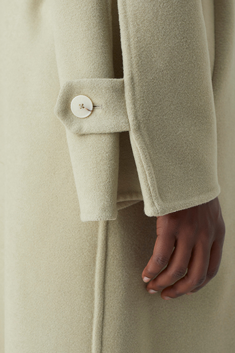 WOOL TRENCH COAT JACKETS & COATS GREY MARBLE 7