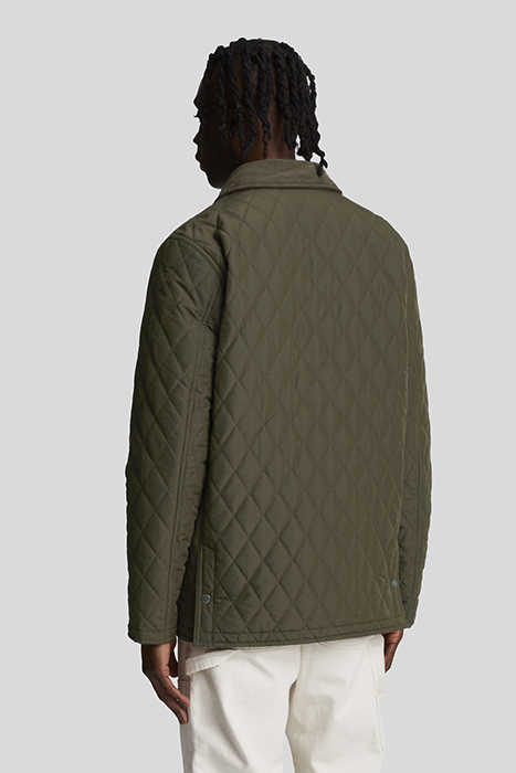 QUILTED JACKET OLIVE 2