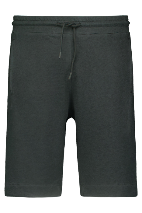 SHORT JERSEY SOLID JACQUARD SLUB DARK STEEL 4
