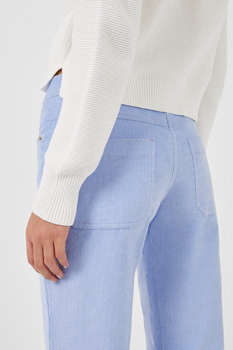 TALIA CORD CROPPED CORD TRSRS BLUE 3