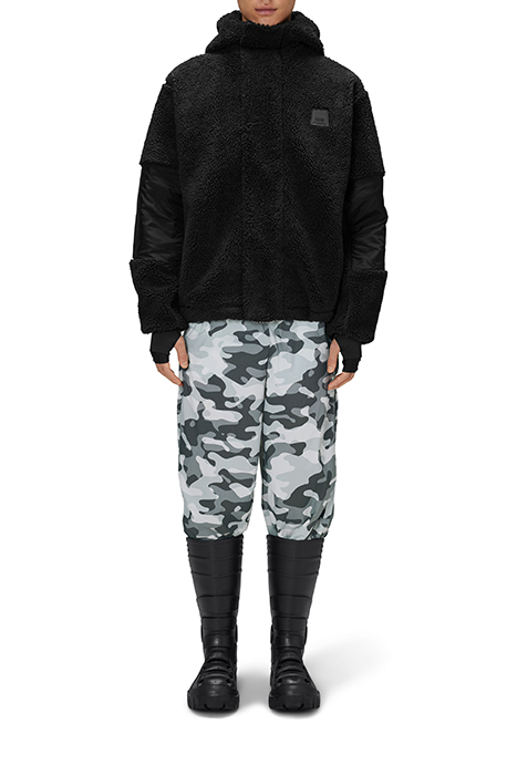 UNISEX KOFU FLEECE HOODIE T1 BLACK 3