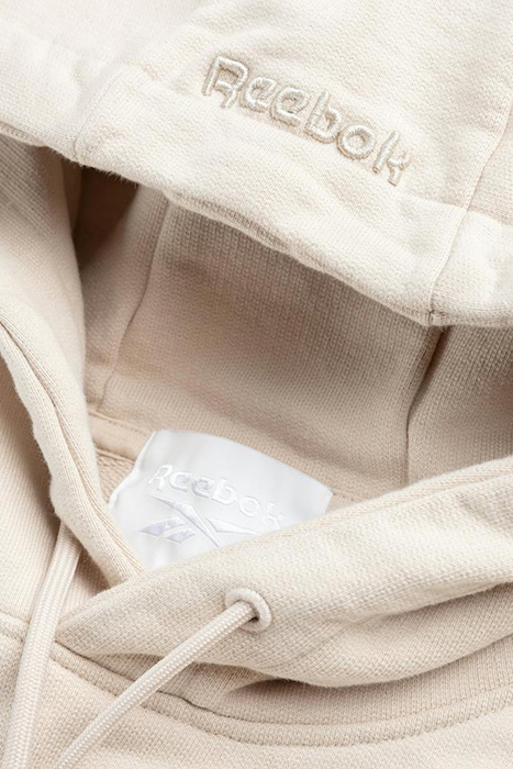 REEBOK – OVERSIZED PIPED HOODIE SAND 5