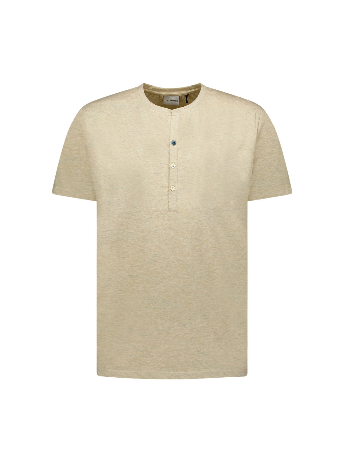 T-SHIRT GRANDDAD MELANGE CEMENT 4