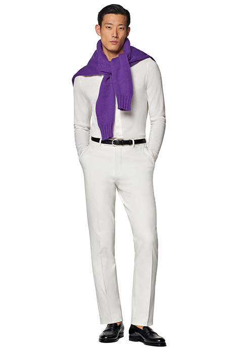 PURPLE MERINO CREWNECK PURPLE 5