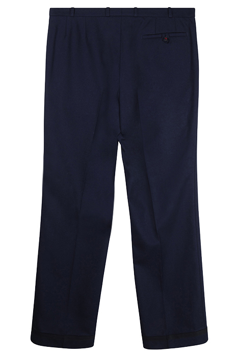 MAISON MARGIELA – WOOL TWILL TROUSERS NAVY 2