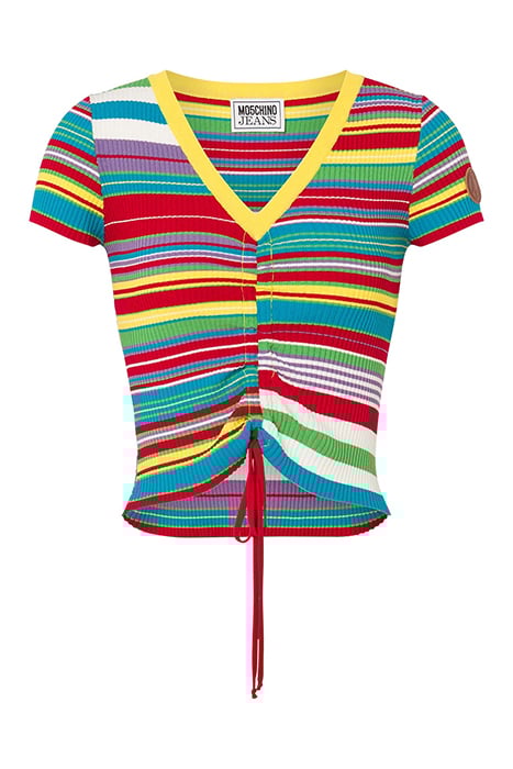 MULTICOLOR KNITWEAR IN VISCOSE MULTICOLOR 3