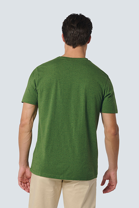 T-SHIRT CREWNECK MELANGE GREEN 2