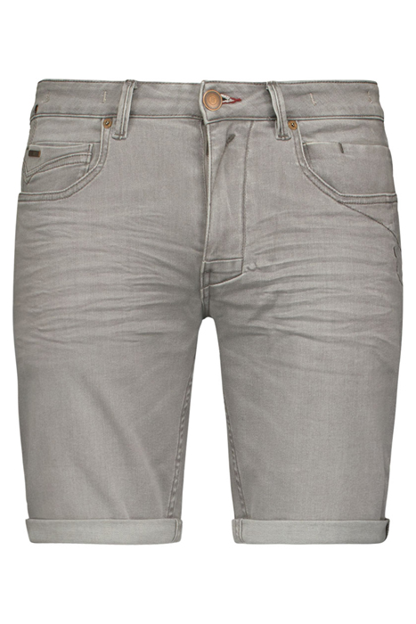 SHORT DENIM STRETCH GREY DENIM 4
