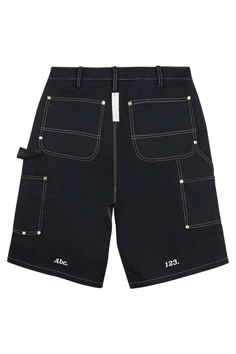 ABC. – DOUBLE KNEE SHORT BLACK 2