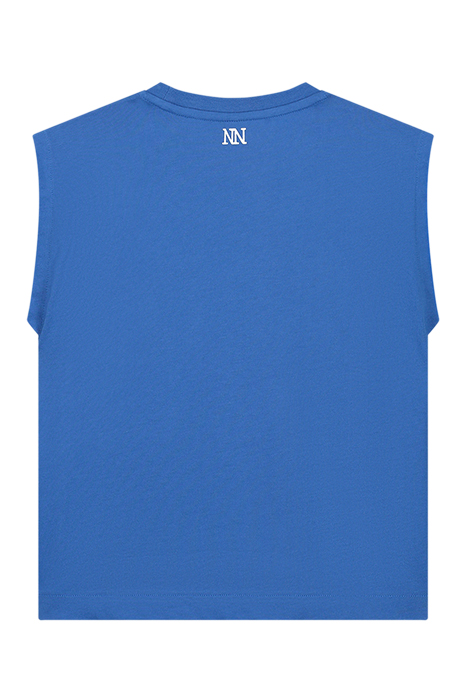 PLEAT T-SHIRT NAUTICAL BLUE 3