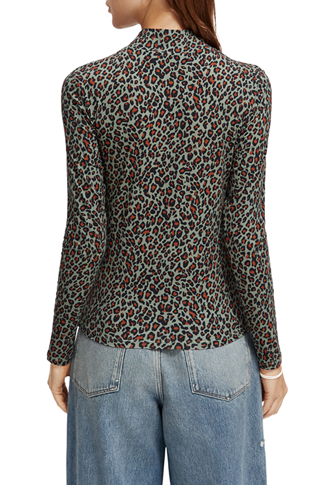 ALL OVER PRINTED MOCKNECK LONG SLEEVED SHIRT CREATURES OF TH 2