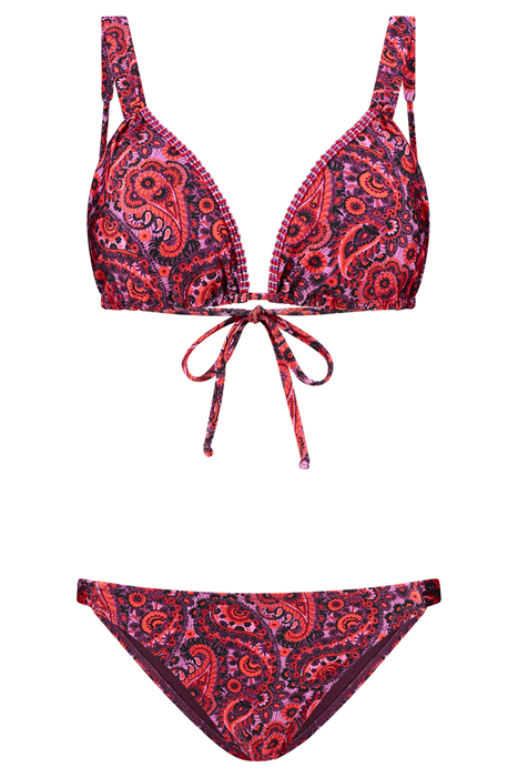 LADIES BINDI BIKINI SET PAISLEY PURPLE PAISLEY 4
