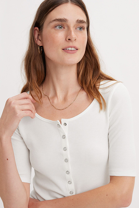 DRY BUTTON-DOWN SHIRT WHITE 5