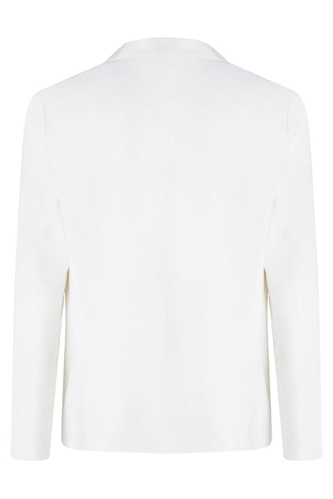 LINEN SB BLAZER OFF WHITE 2
