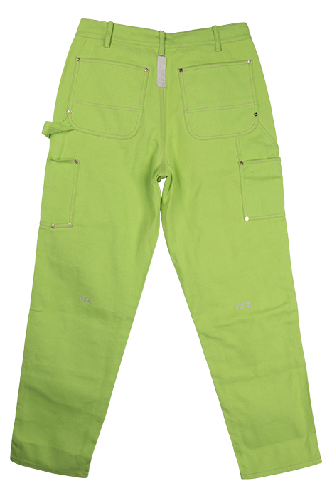 ABC. – DIAMOND STITCH DOUBLE KNEE PANT GREEN 2