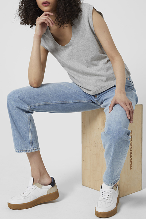 PF PERINNE ORG COT JRSY TOP BLACK 4