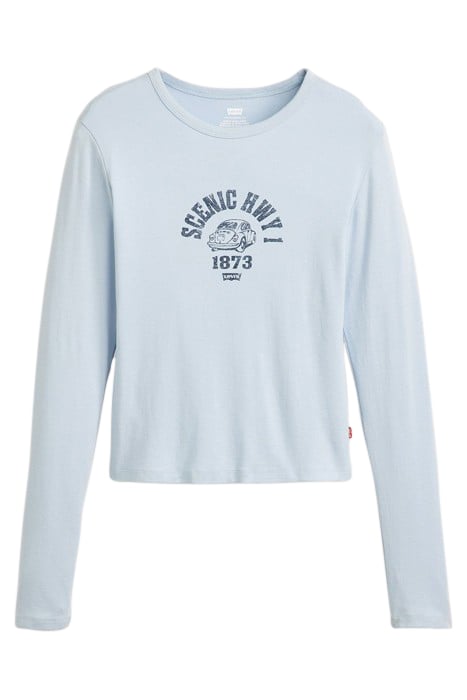 GRAPHIC LONG-SLEEVED TOP BLUE 3