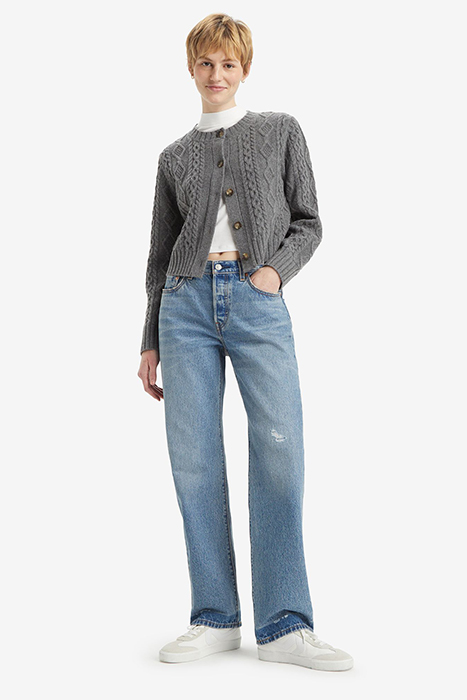 501 STRAIGHT JEANS BLUE 5