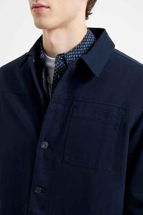 RELAXED INTERPEACH JACKET BLUE 4