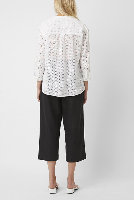 SUMMER BROIDERIE LS POPOVRSHRT WHITE 2