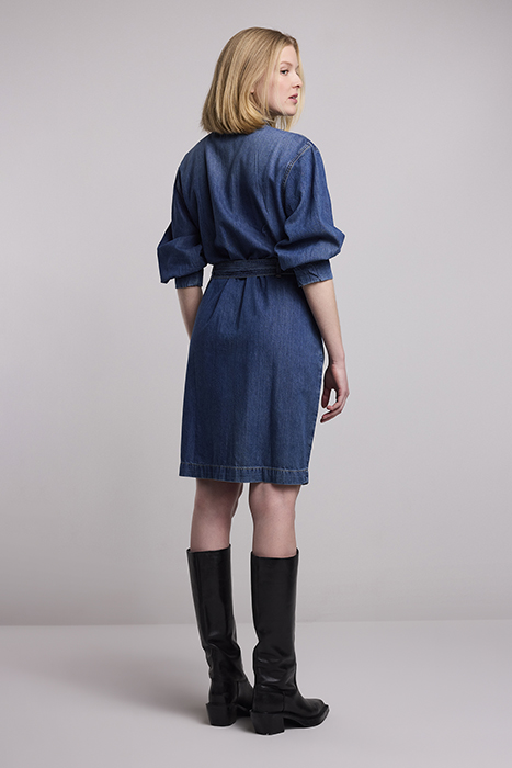 DENIM DRESS LIGHT WEIGHT COTTON TENCEL DENIM 2