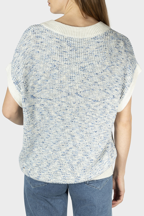 PULLOVER CAP SLEEVES BELLWETHER BLUE 2