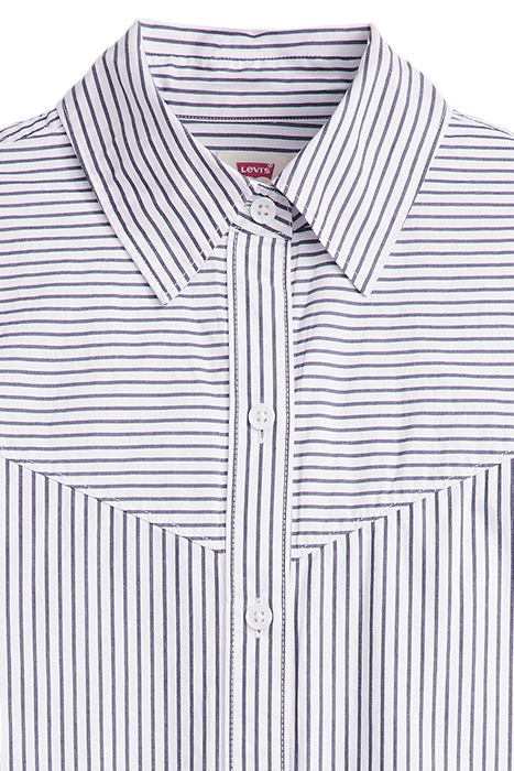 PIECED BUTTON-DOWN SHIRT WHITE 6