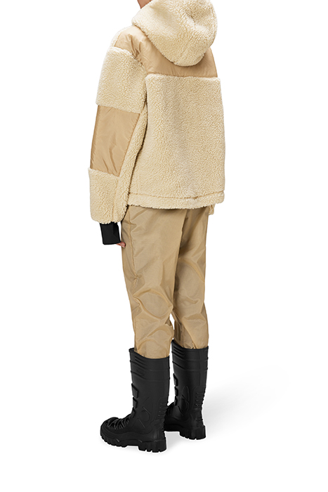 UNISEX KOFU FLEECE HOODIE T1 SAND 2