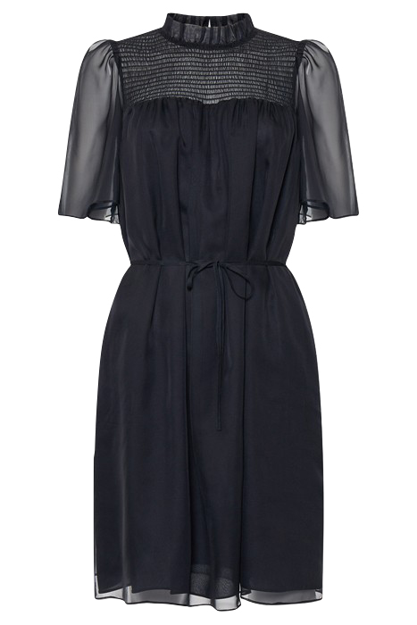 ELLA BRIDESMAID SMOCK NK DRESS BLUE 3