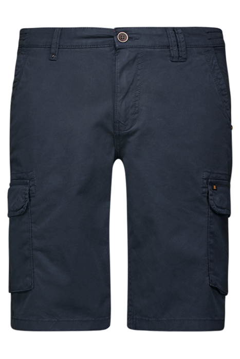 SHORT CARGO GARMENT DYED + STONE WASHED STRETCH NIGHT 4