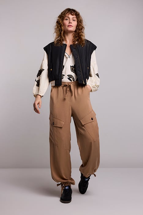 CARGO TROUSERS LYOCELL TWILL DESERT 2