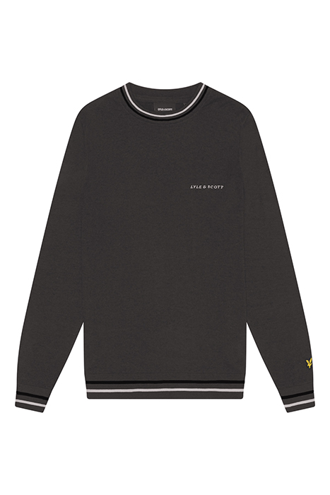 FLEECE LONG SLEEVE GUNMETAL 4